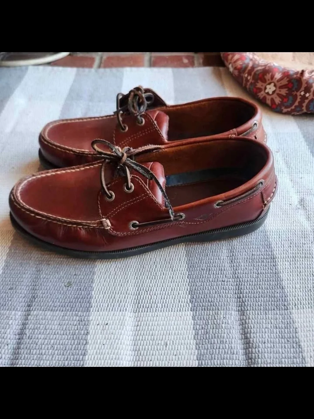 Dockers Castaway Men's Brown Leather Boat Shoes